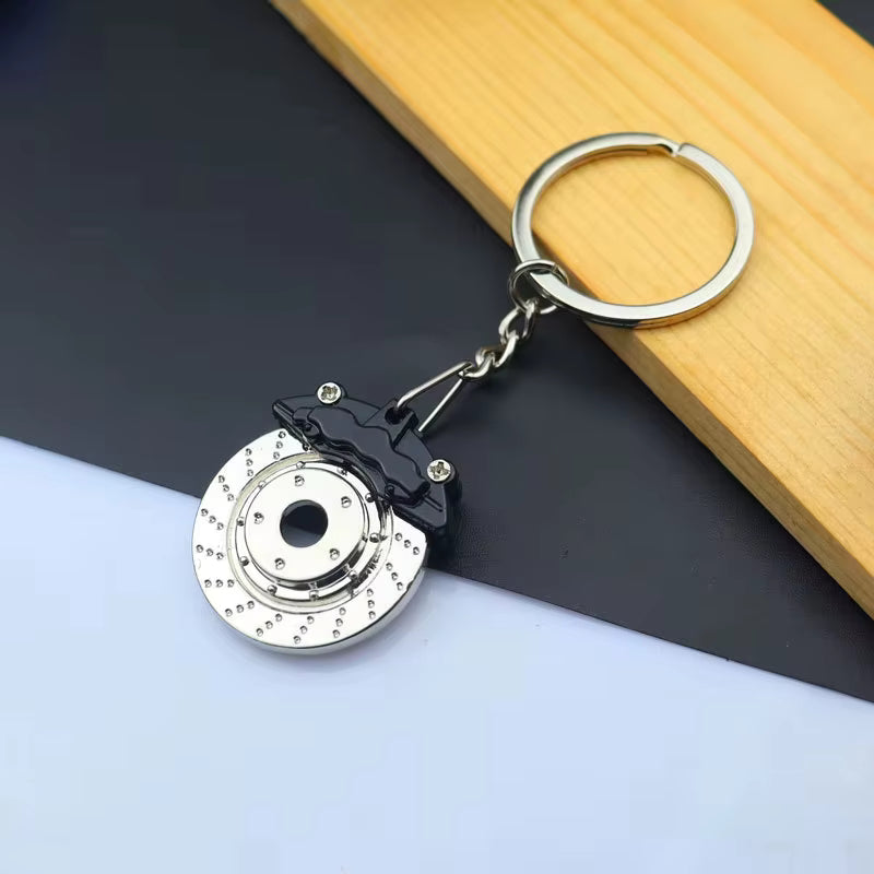 Spinning Rotor Fidget Keychain