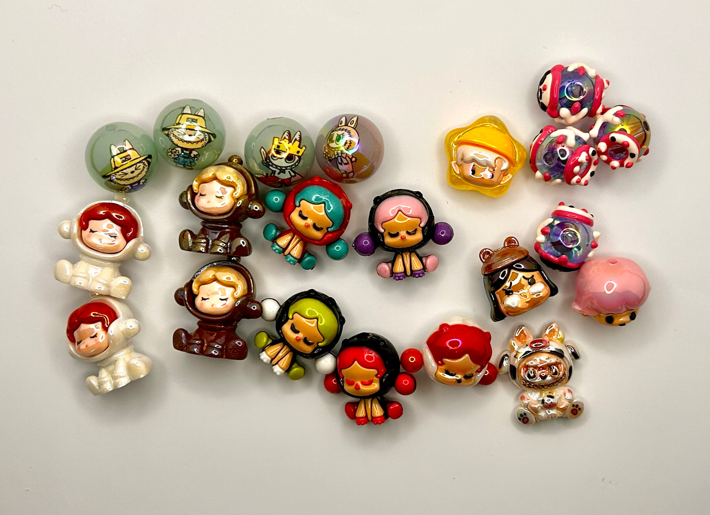 Decorative Character Beads Collection