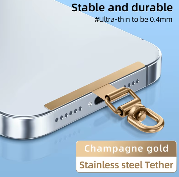 PHONE PATCH - Universal Stainless Steel D-Ring