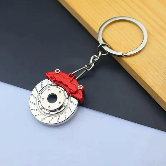 Spinning Rotor Fidget Keychain