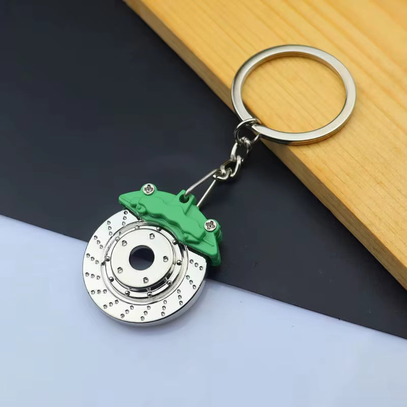 Spinning Rotor Fidget Keychain