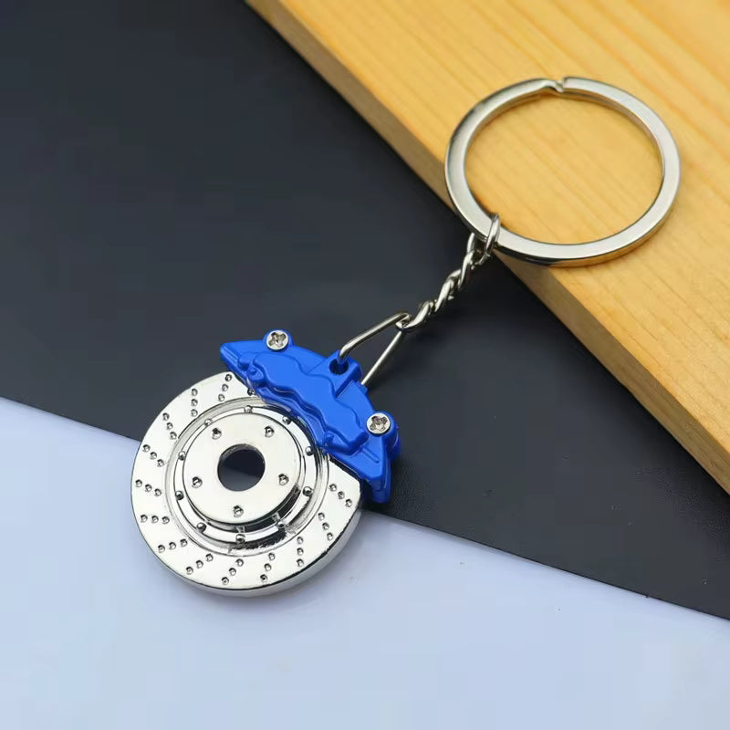 Spinning Rotor Fidget Keychain