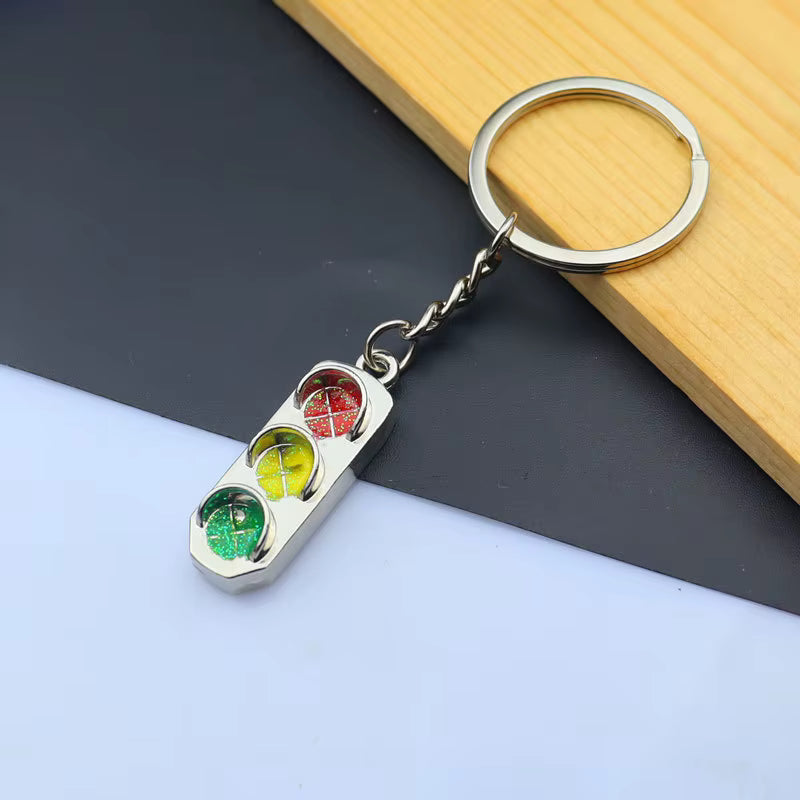 Traffic Lights Keychain