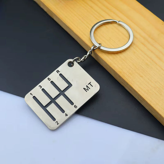 Manual Transmision Shift Pattern Keychain