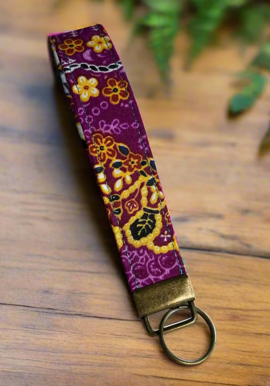 Fabric Wrist Lanyard/Key FOB