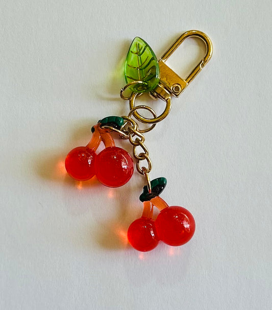 Cherry AirPod Keyring