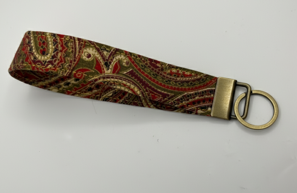 Fabric Wrist Lanyard/Key FOB