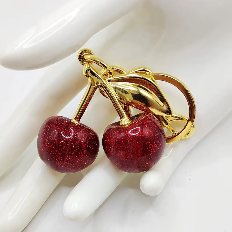 Cherry Bag Charm