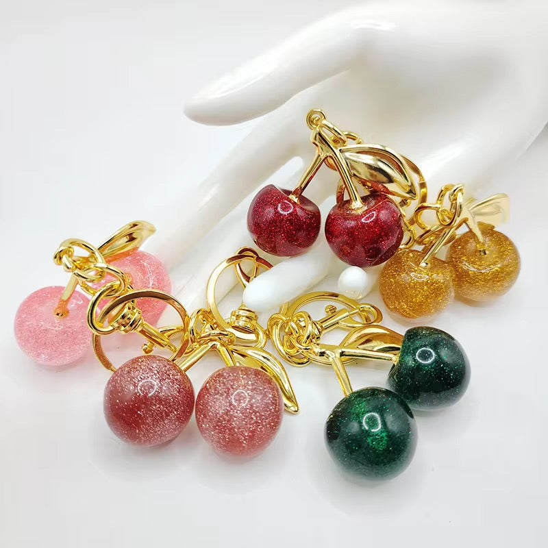 Cherry Bag Charm