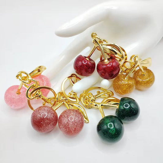 Cherry Bag Charm