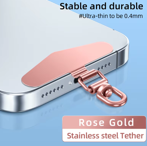 PHONE PATCH - Universal Stainless Steel D-Ring