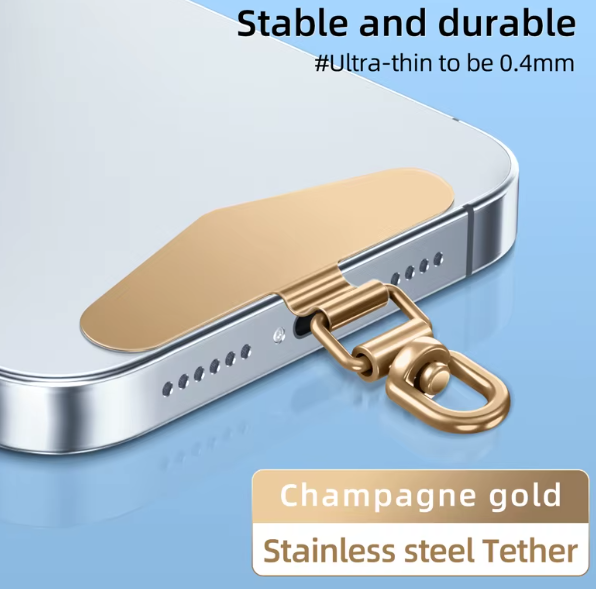 PHONE PATCH - Universal Stainless Steel D-Ring