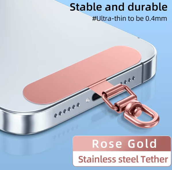 PHONE PATCH - Universal Stainless Steel D-Ring