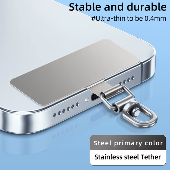 PHONE PATCH - Universal Stainless Steel D-Ring