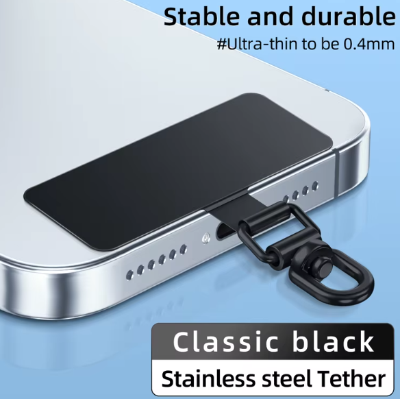 PHONE PATCH - Universal Stainless Steel D-Ring