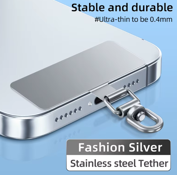 PHONE PATCH - Universal Stainless Steel D-Ring