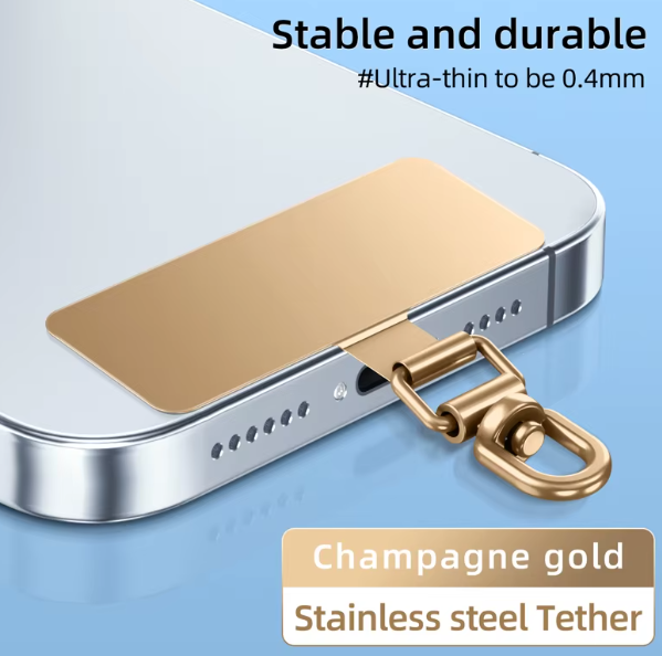 PHONE PATCH - Universal Stainless Steel D-Ring