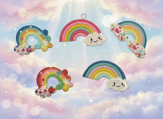 Whimsical Rainbow Charm
